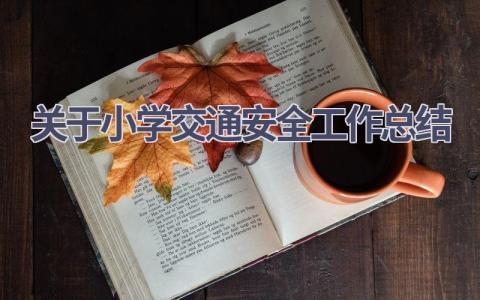 关于小学交通安全工作总结范文(17篇）