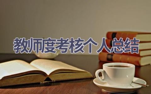 教师度考核个人总结范文(16篇）