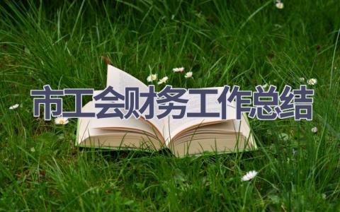 市工会财务工作总结(12篇）