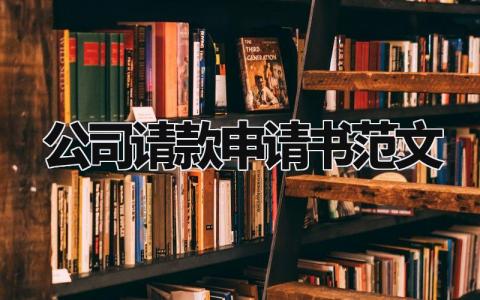 公司请款申请书范文大全 向上级请款报告范文 (3篇）