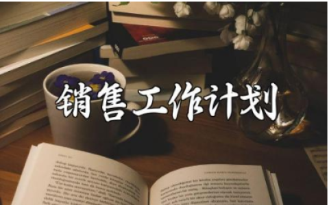 2024年销售工作计划通用范文 销售人员工作计划实施方案汇总